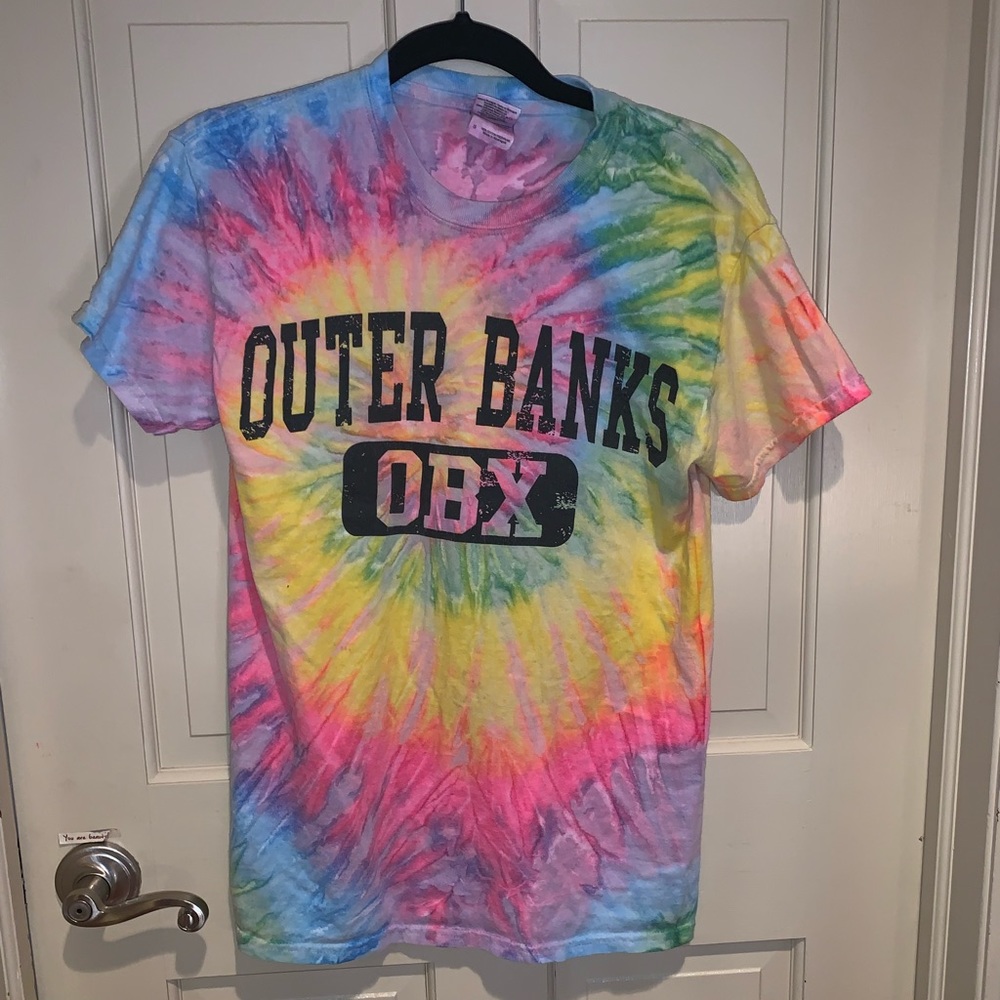 Tie Die Outer Banks T Shirt